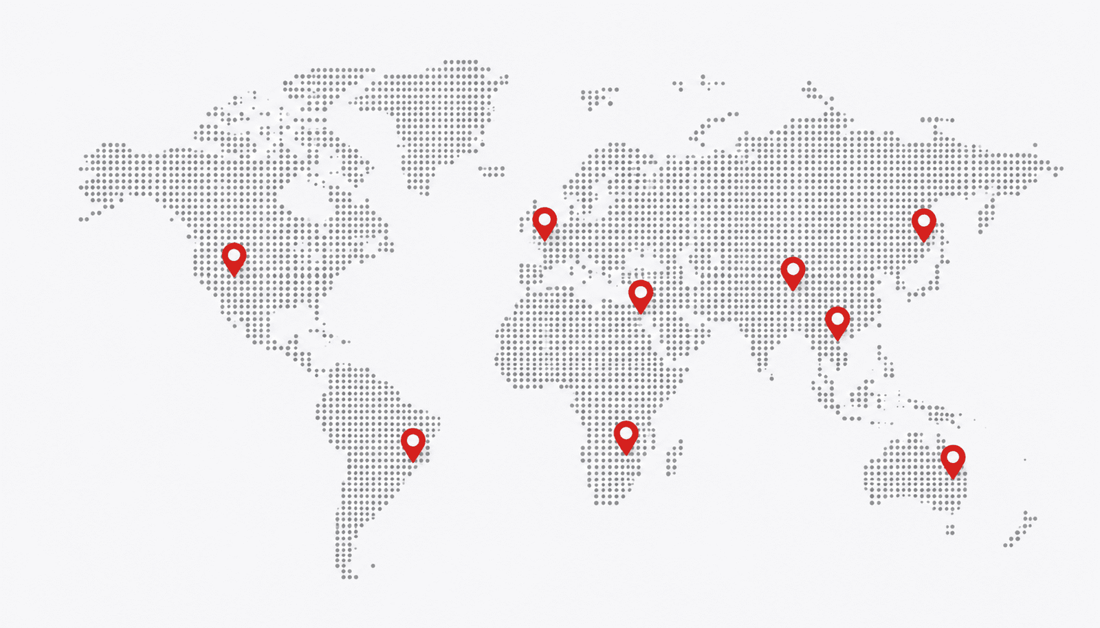 Worldwide Customers Map