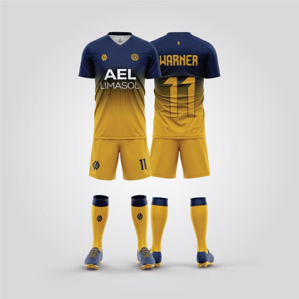 AEL Limassol Soccer Uniform