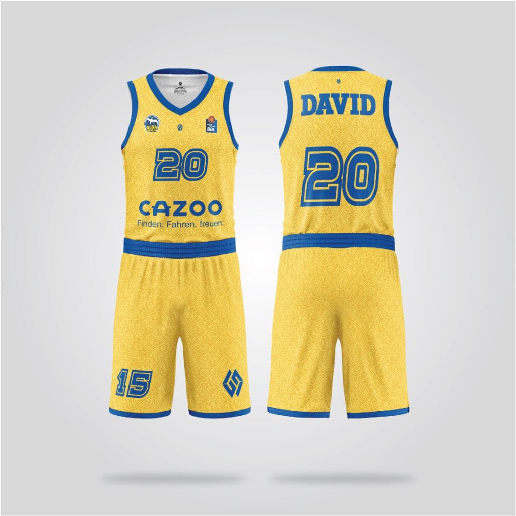 Alba Berlin Basketball Uniform