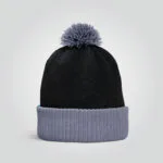 White Blue Beanie cap