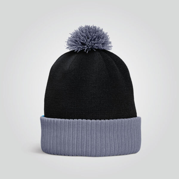 White Blue Beanie cap - Image 2