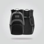 Grey Black Premium Backpack