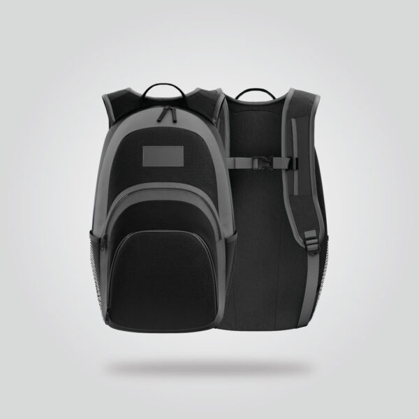Grey Black Premium Backpack