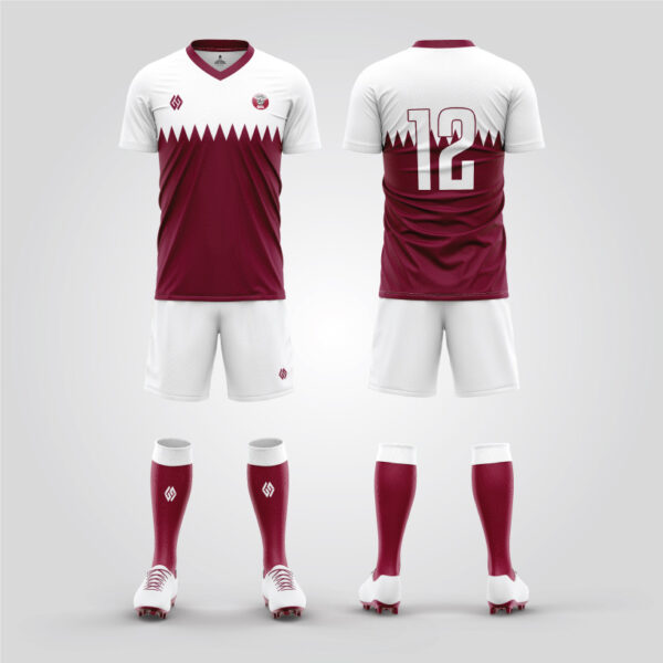 Qatar Style Soccer Uniform