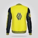 Yellow Black Varsity Jacket