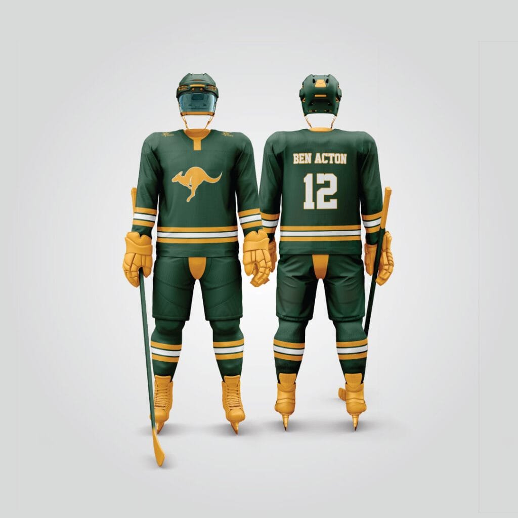 Australia Ice Hockey Uniform
