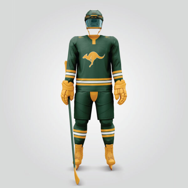 Australia Ice Hockey Uniform - Image 3