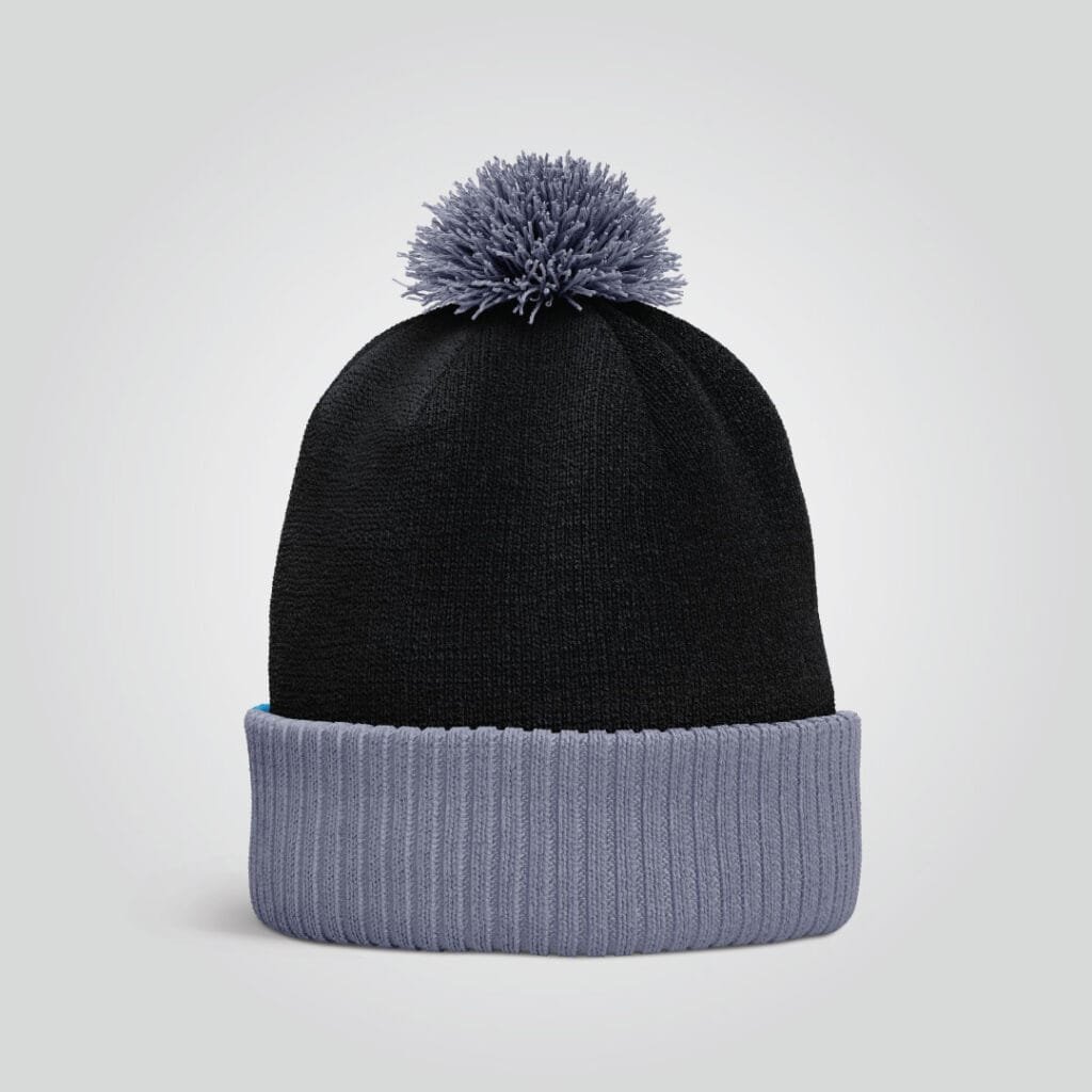 Classic Beanie – Black & Grey