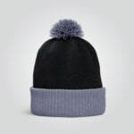 Classic Beanie – Black & Grey