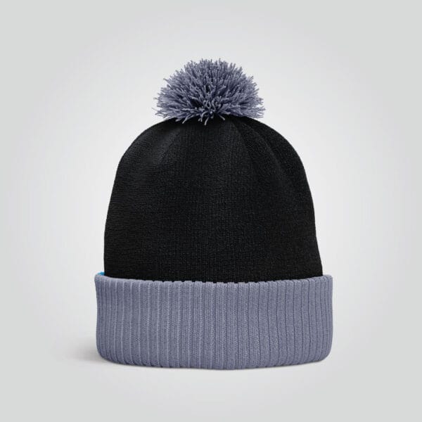 Classic Beanie – Black & Grey