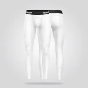 Mississippi White Compression Pants