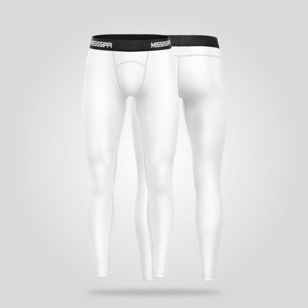 Mississippi White Compression Pants