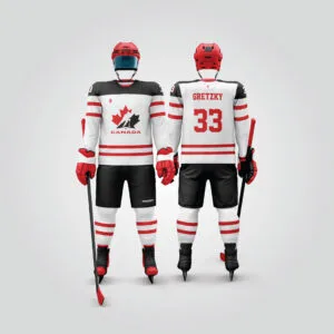 Canada White Hockey Uniform
