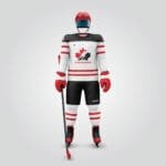 Canada White Hockey Uniform