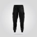Tactical Black Cargo Joggers