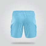 Casual Sky Blue Shorts