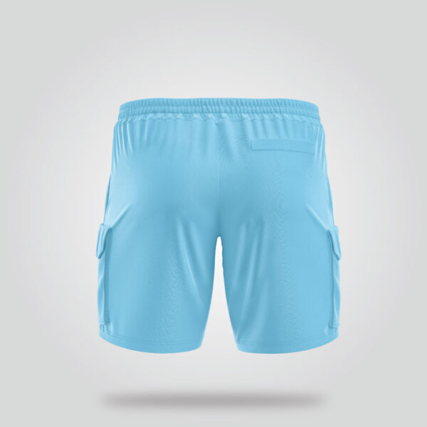 Casual Sky Blue Shorts - Image 2
