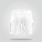 Casual White Cargo Shorts