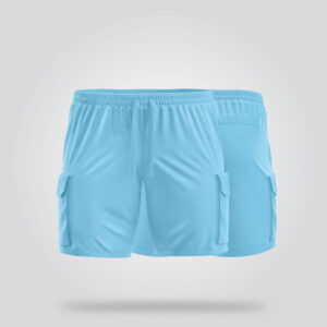 Casual Sky Blue Shorts