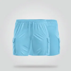 Casual Sky Blue Shorts
