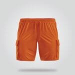 Rust Burnt Orange Shorts