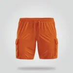 Rust Burnt Orange Shorts