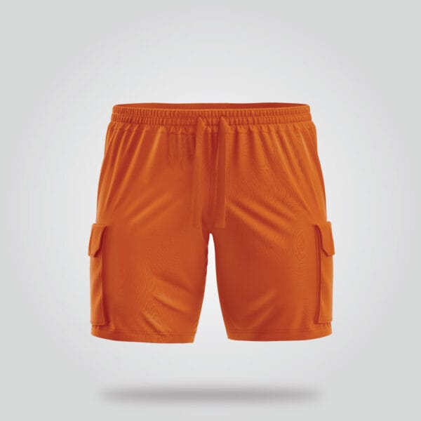 Rust Burnt Orange Shorts - Image 3