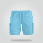 Casual Sky Blue Shorts
