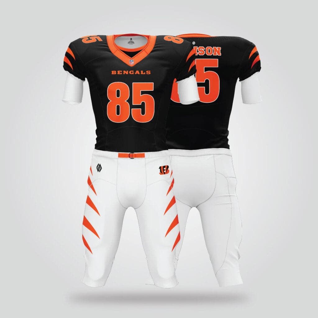 Cincinnati Bengals Football Uniform