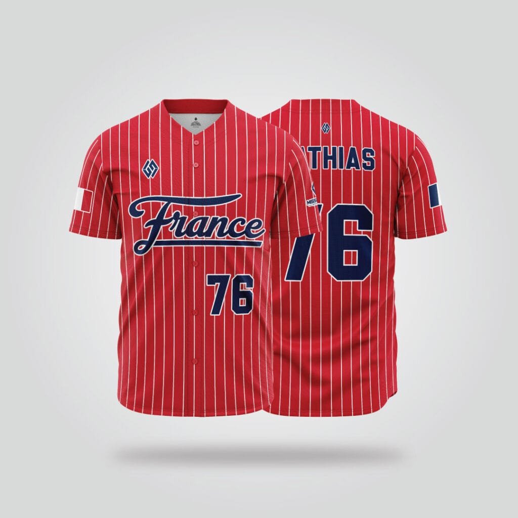 France Legacy Baseball Jersey