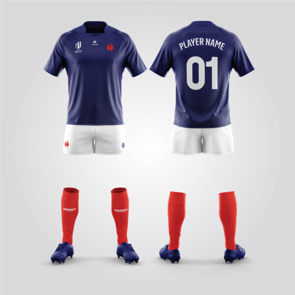 France Elite Rugby Uniform