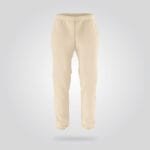Beige Casual Jogger Pants