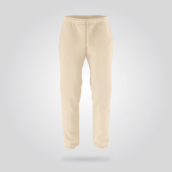 Beige Casual Jogger Pants - Image 3