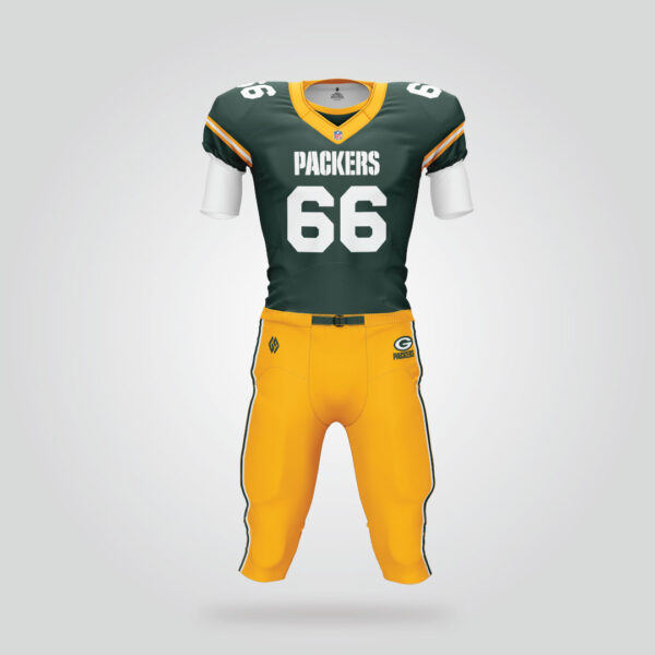 Classic Green Football Uniform - Image 2