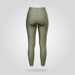 Sculpted Precision Green Leggings