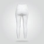 Sculpted Precision White Leggings