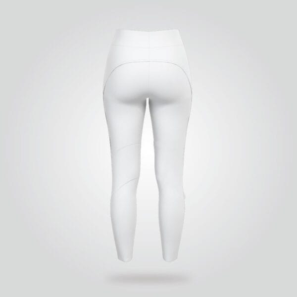 Sculpted Precision White Leggings - Image 3