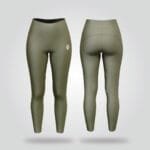 Sculpted Precision Green Leggings