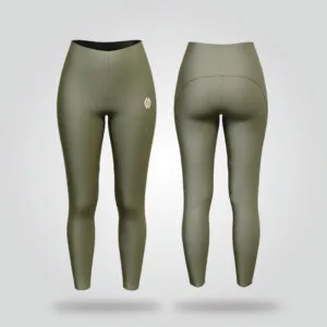Sculpted Precision Green Leggings