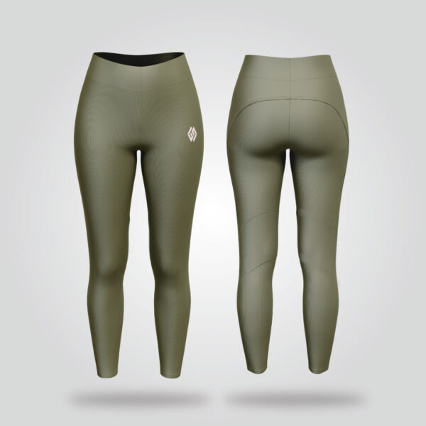 Sculpted Precision Green Leggings