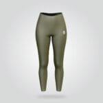 Sculpted Precision Green Leggings