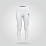 Sculpted Precision White Leggings