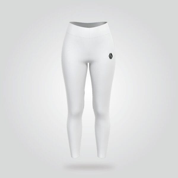 Sculpted Precision White Leggings - Image 2