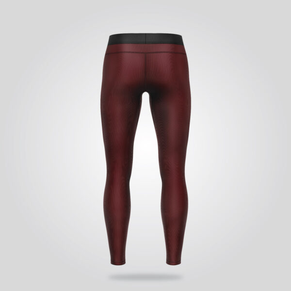 Maroon Men's Slim Pant - Image 2