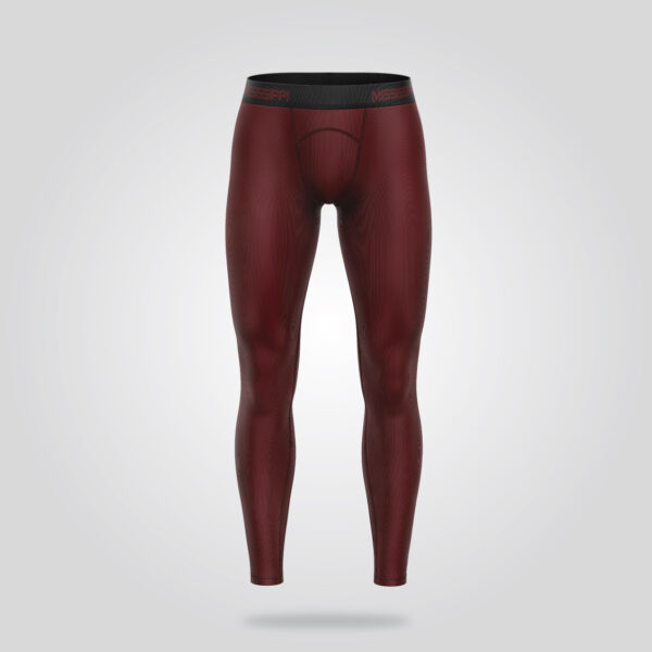 Maroon Men's Slim Pant - Image 3