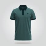 Forest Crest Contrast Polo