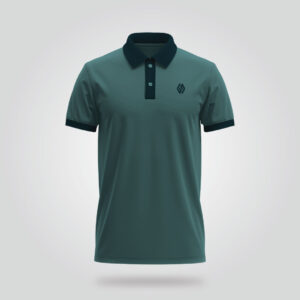 Forest Crest Contrast Polo