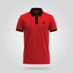 Crimson Edge Classic Polo