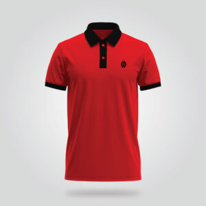 Crimson Edge Classic Polo