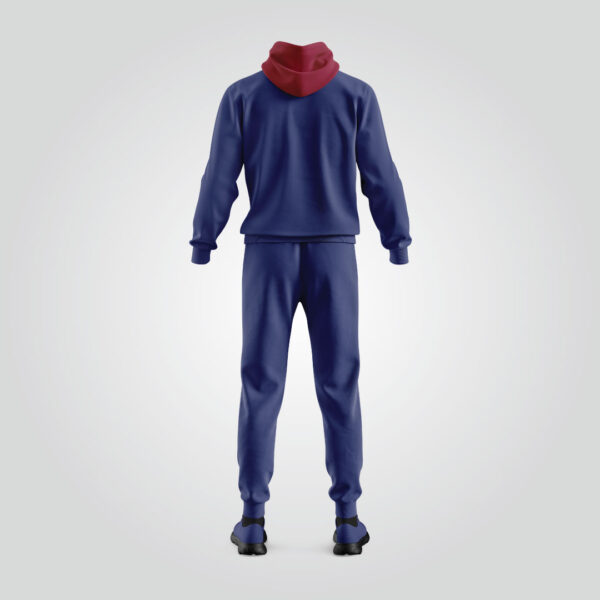 Maroon Crest Tracksuit - Image 3